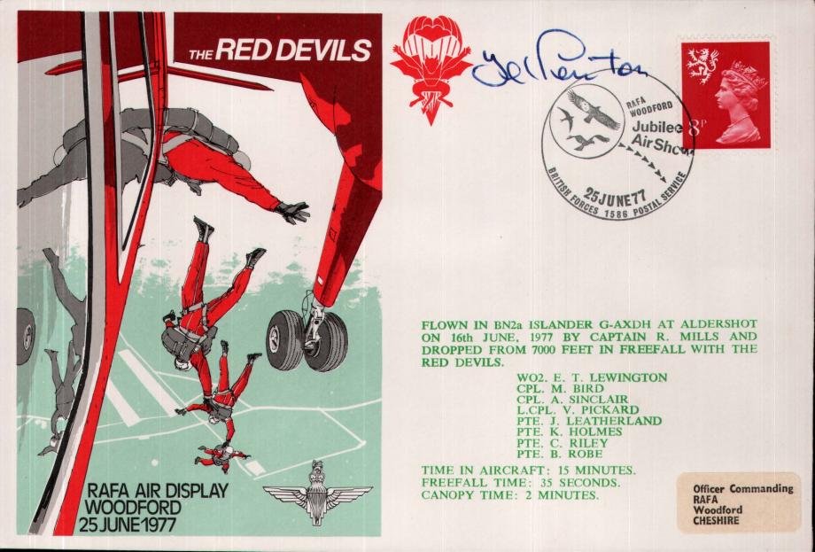 Red Devils cover Unknown sig