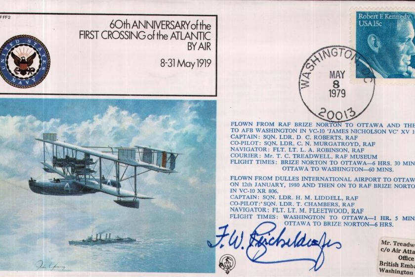 First Crossing of the Atlantic by Air Sgd Reichelderfer