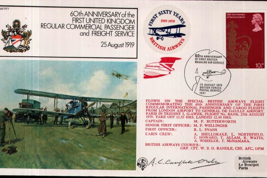 First UK regular commercial passenger service cover