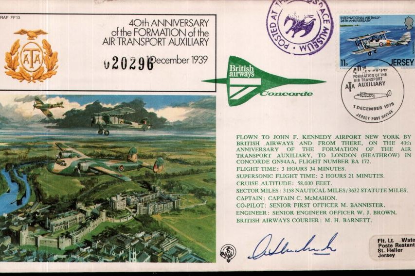 Air Transport Auxiliary cover Sgd pilot