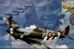 Battle of Britain cover Sgd Bill Reid VC and Sir P Squire