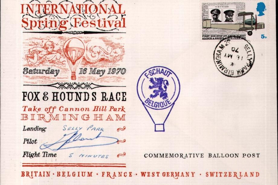 Fox and Hounds Balloon Race cover Sgd competitor