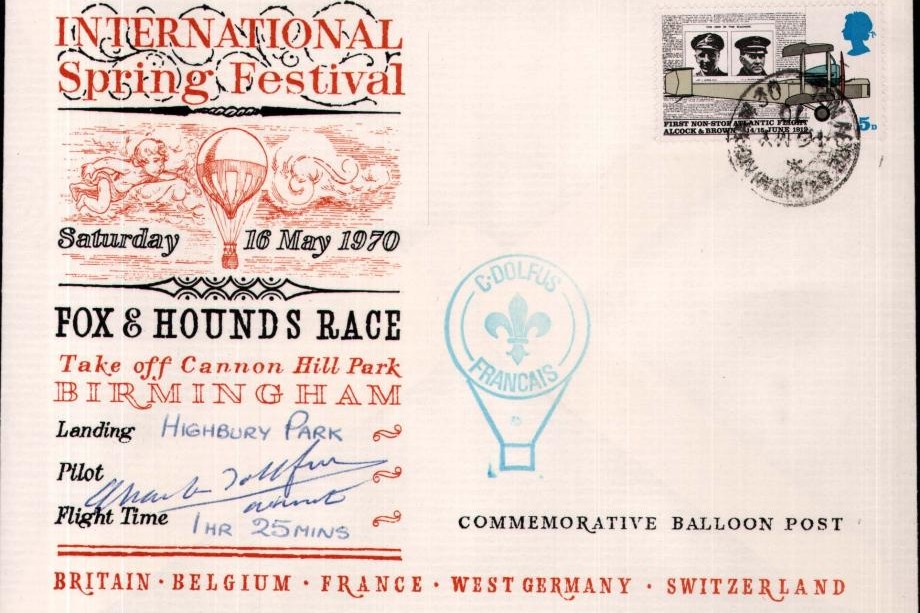 Fox and Hounds Balloon Race cover Sgd competitor