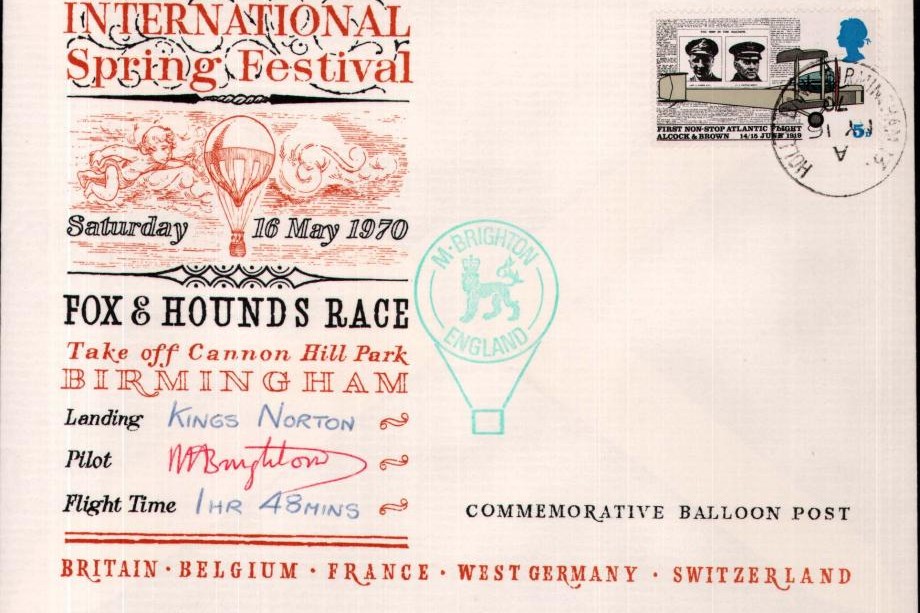 Fox and Hounds Balloon Race cover Sgd competitor