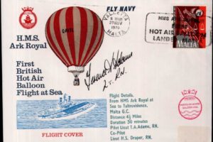 First Balloon Flight at Sea cover