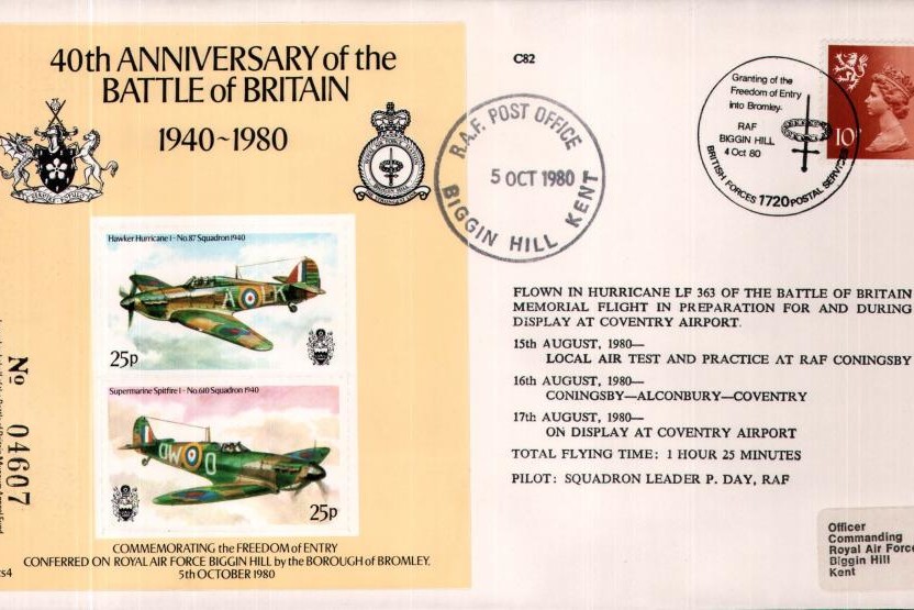 Battle of Britain 40th Anniversary 1980 cover