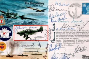 The Skirmishing 22-31 July 1940 Cover Sgd 3 VCs And 14 Bob Pilots