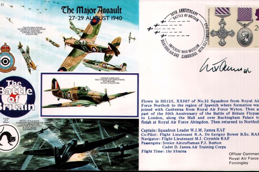 The Major Assault - 27th to 29th August 1940 Sgd Captain