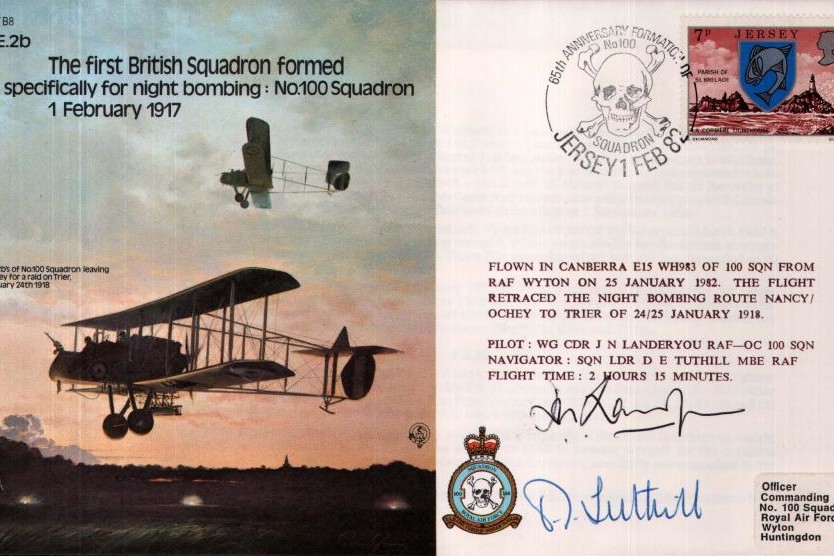 FE2b cover Signed J N Landeryou and D E Tuthill