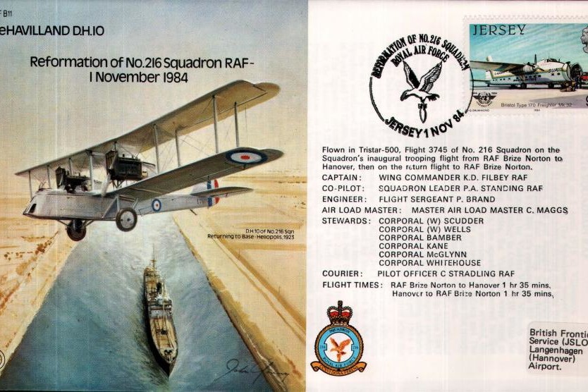 De Havilland DH10 cover