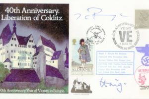 Colditz Cover Signed J Pringle And Earl Haig