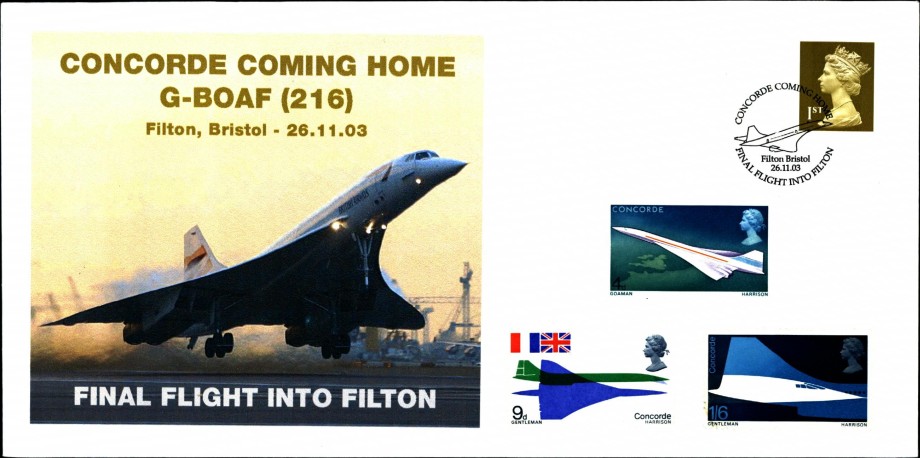Concorde cover Coming Home 26.11.2003