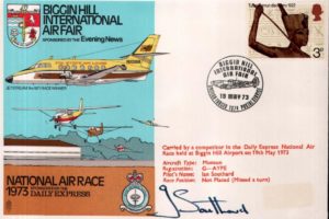 Biggin Hill Air Fair 1973 cover Sgd Ian Southard