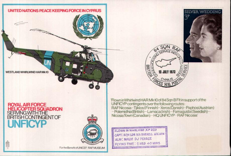 RAF Helicopter Squadron cover