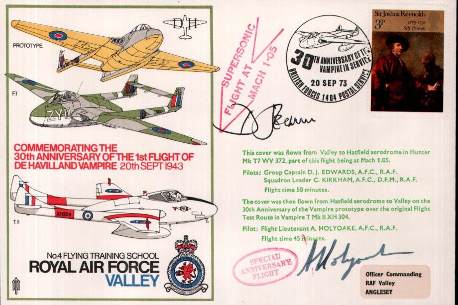 RAF Valley cover Sgd Edwards and Holyoake