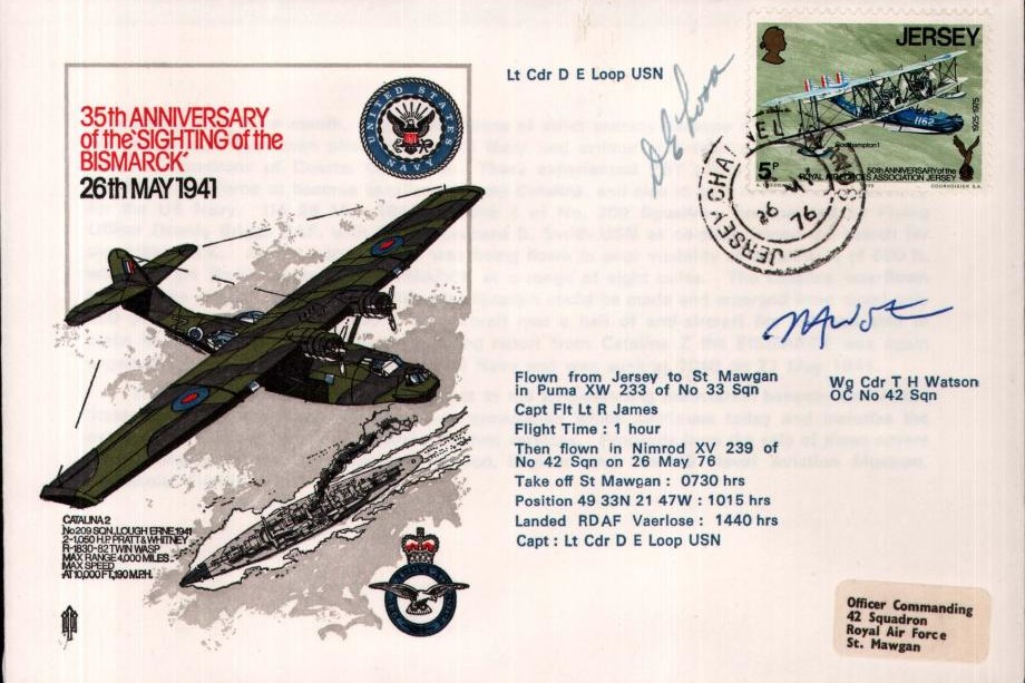 Bismarck cover Sgd Loop and Watson