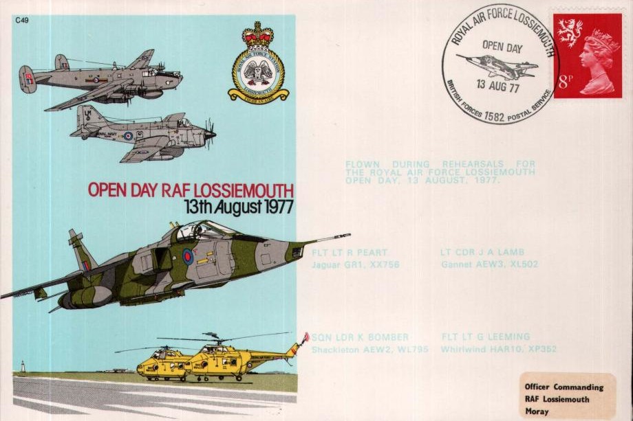 RAF Lossiemouth 1977 cover