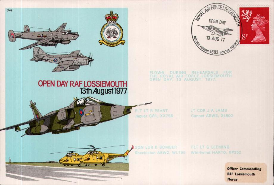 RAF Lossiemouth 1977 cover