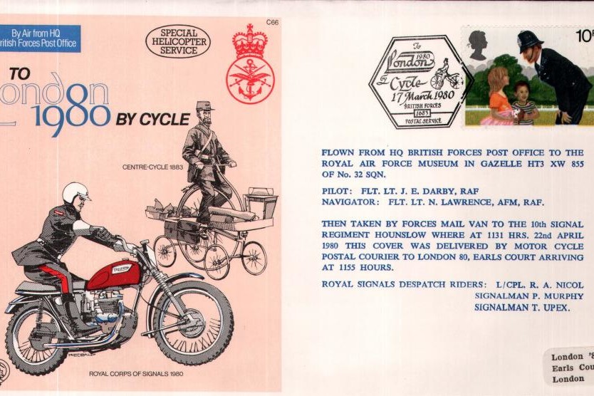 To London by Cycle 1980 cover