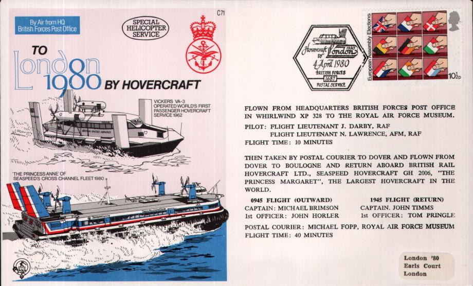 To London by Hovercraft 1980 cover