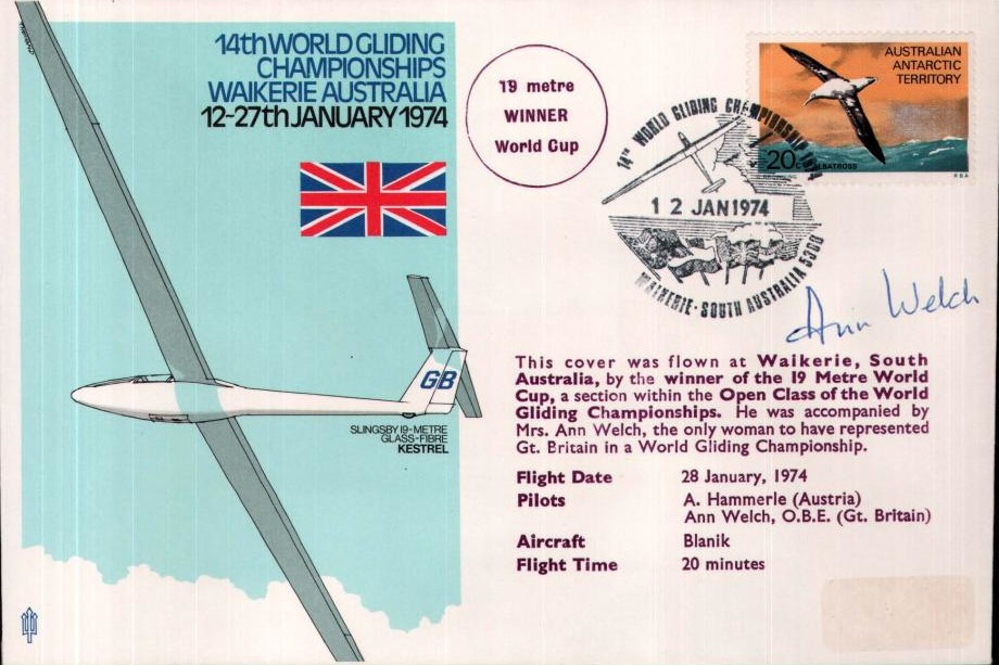 World Gliding cover Sgd Ann Welch