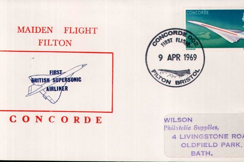 Concorde cover Maiden Flight - Filton