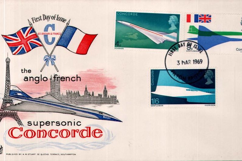 Concorde cover FDC 3.3.1969