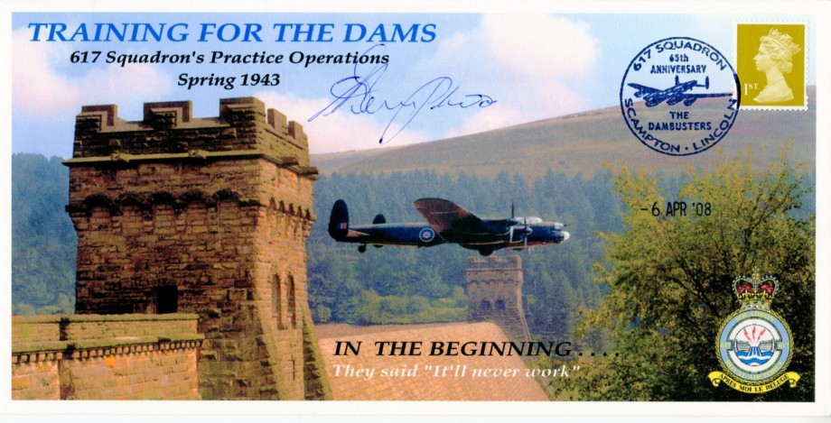 Dambusters 617 Squadron Cover Signed Adj H Humphries