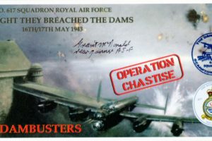 Dambusters 617 Squadron Cover Signed Grant McDonald Operation Chastise