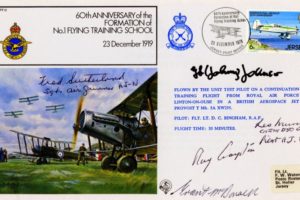 Dambusters 617 Squadron Cover Signed 5 Dambusters