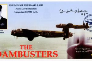 Dambusters 617 Squadron Cover Signed G L Johnson Mohne