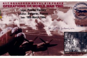 Dambusters 617 Squadron Cover Signed G L Johnson Mohne