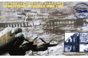 Dambusters 617 Squadron Cover Signed C Cole And B Bird