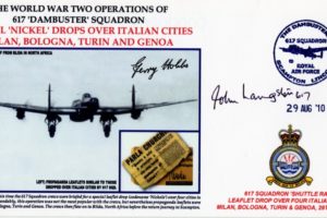 Dambusters 617 Squadron Cover Signed G Hobbs and J Langston