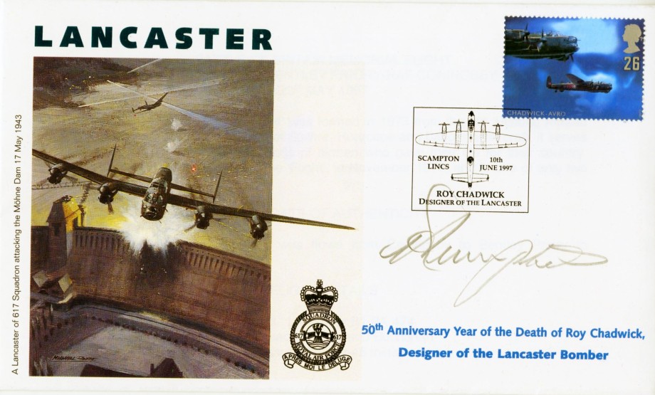 Dambusters 617 Squadron Cover Signed Adj H Humphries