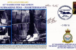 Dambusters 617 Squadron Cover Signed C Cole And A Bates