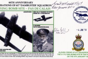 Dambusters 617 Squadron Cover Signed Bell And McDonald