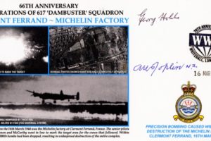 Dambusters 617 Squadron Cover Signed Hobbs And Joplin