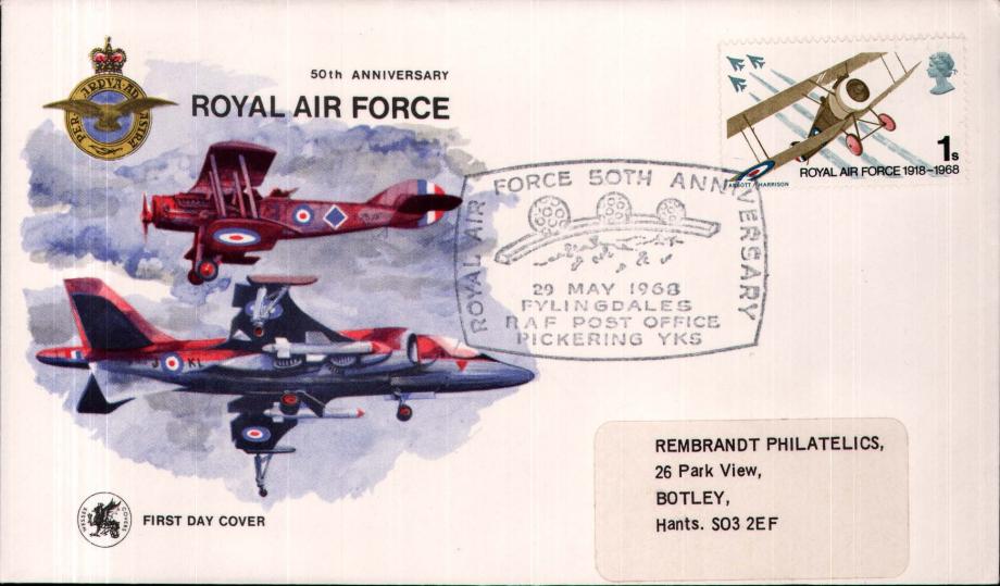 RAF 50th Ann cover