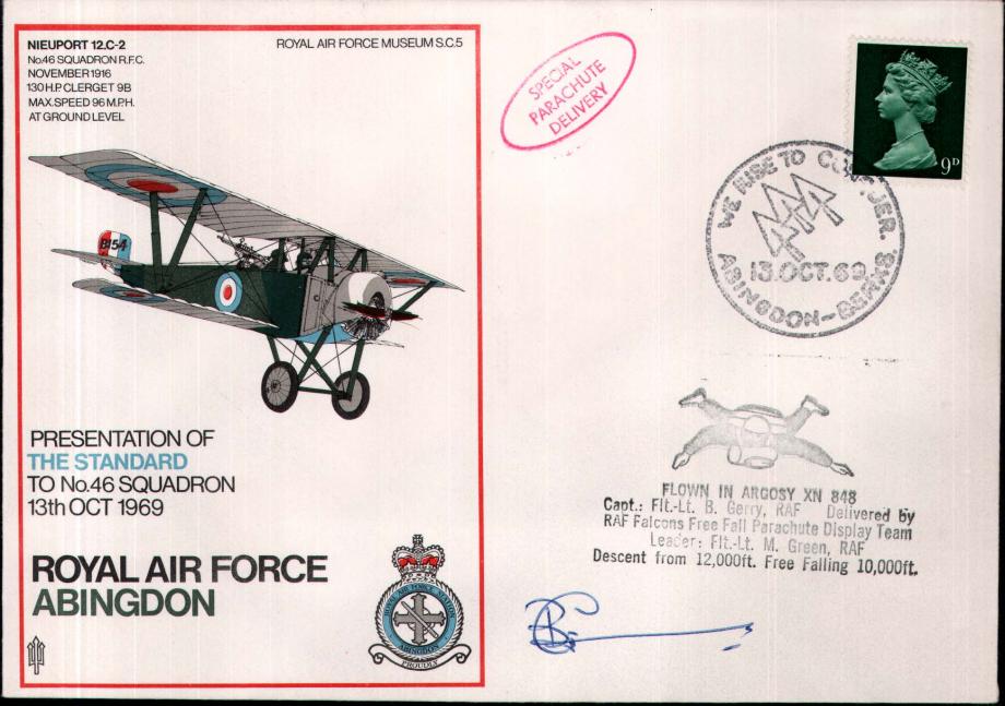 RAF Abingdon cover Sgd B Gerry