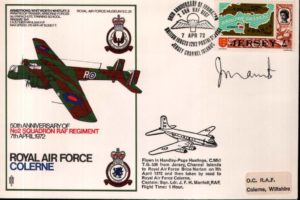 2 Squadron RAF Regiment cover Sgd Marriott