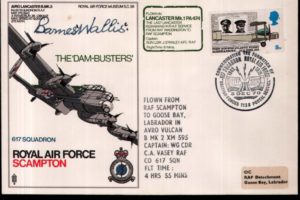 Dam Busters  617 Squadron cover Sgd Barnes Wallis