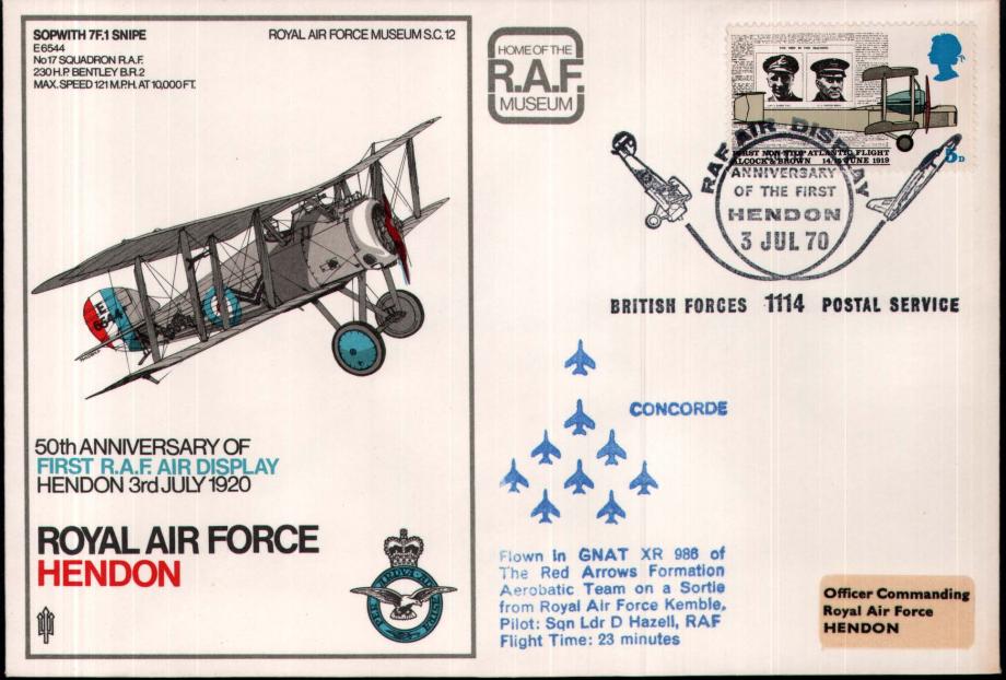 First RAF Air Display at Hendon 1920 cover