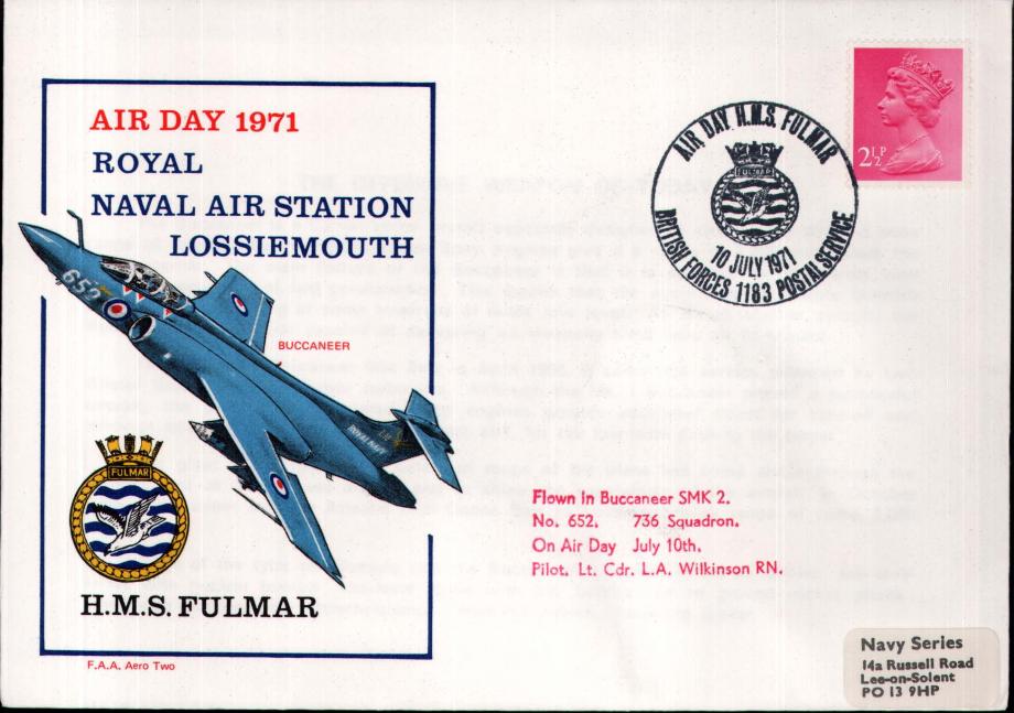 Lossiemouth Air Day 1971 cover