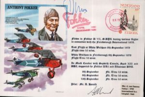 Anthony Fokker cover Sgd pilot and A P Moll