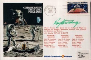 NASA'S Space Programme cover Sgd R Hutchings