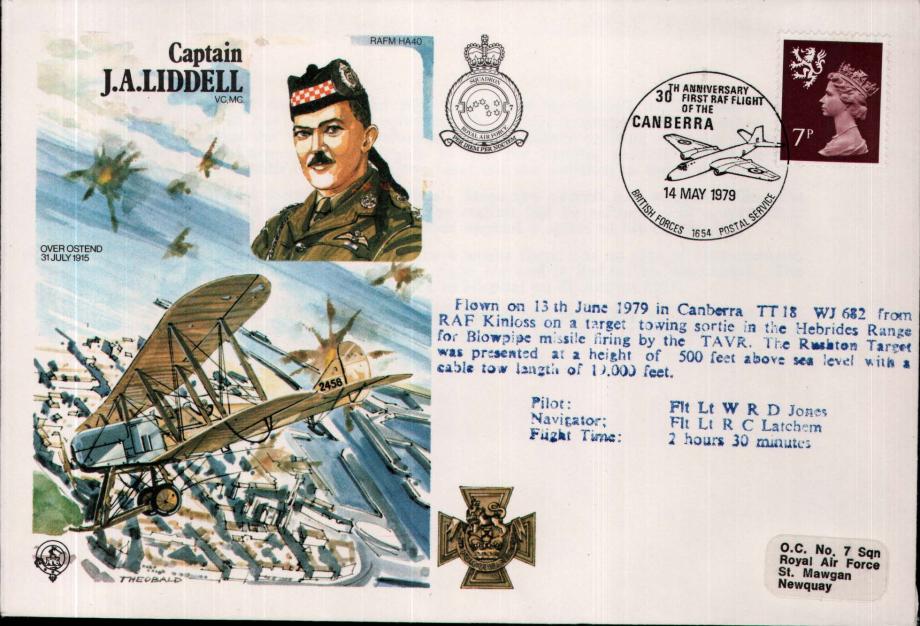 Capt J.A Liddell VC cover