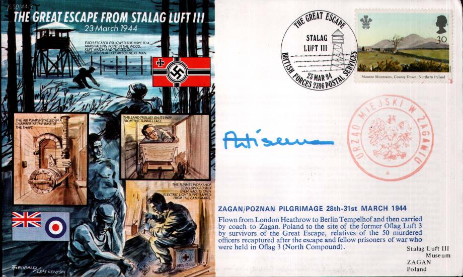 Escape from Stalag Luft 111 cover Sgd A Wiseman