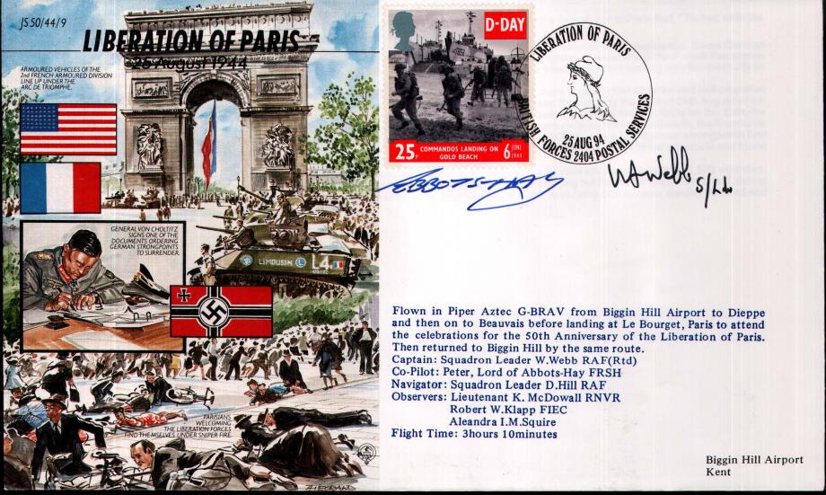 Liberation of Paris cover Sgd crew