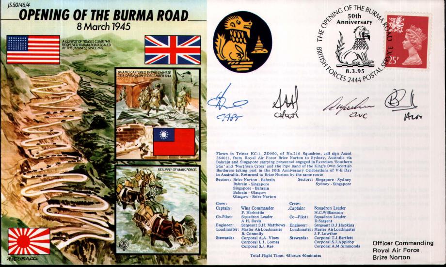 Burma Road cover Sgd crew